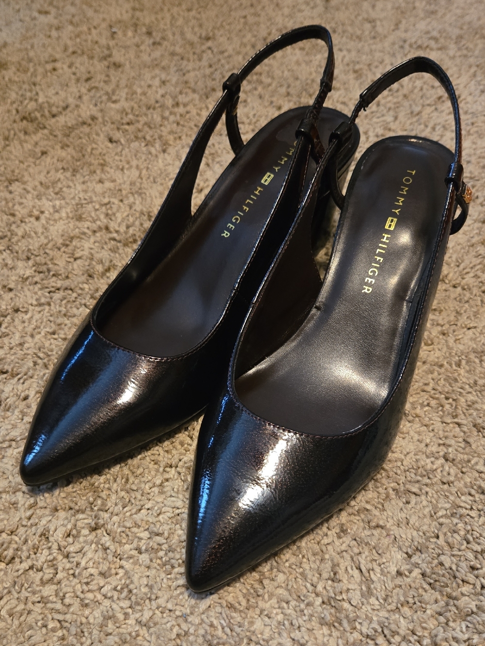 Blocky Closed-Toe Heels